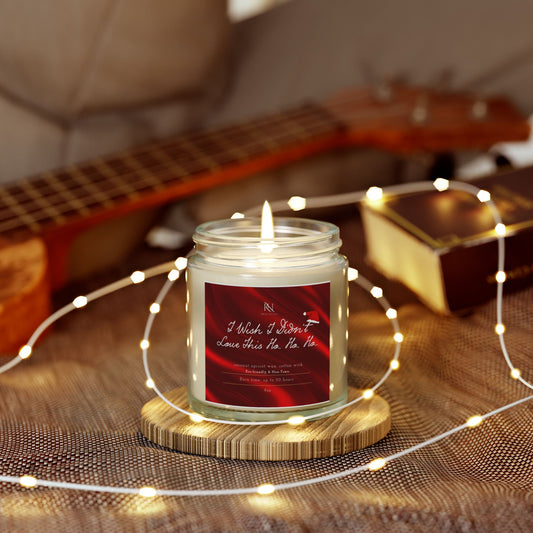 Holiday Candle -I Wish I Didn't Love This Ho Ho Ho.. Candle, Relaxing Scented Candle, Gift for Her, Home Decor, Self-Care,